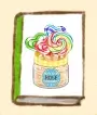 洋菓子店ローズ：レシピ本068「カラフルでキラキラした 甘い飴を使ったお菓子」
