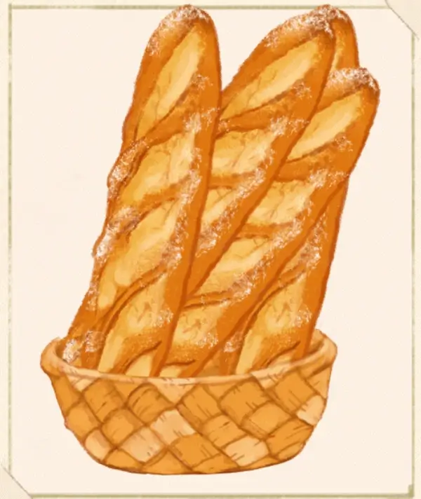 洋菓子店ローズ：図鑑248「フランスパン」