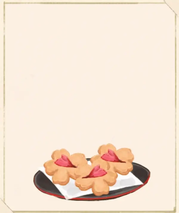 洋菓子店ローズ：図鑑329「サクサク桜のクッキー」