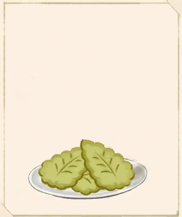 洋菓子店ローズ：図鑑436「よもぎクッキー」