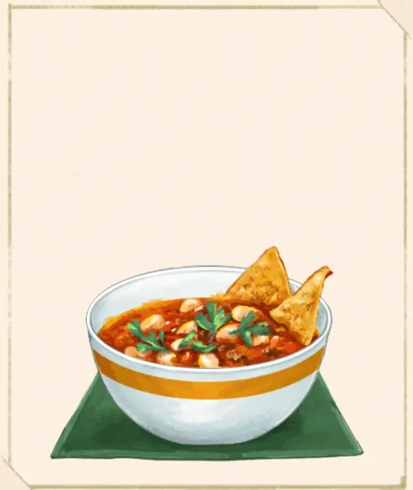 洋菓子店ローズ：図鑑706「チリビーンズのスープ」