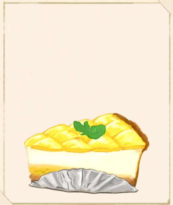 洋菓子店ローズ：図鑑402「パイナップルチーズパイ」