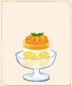 洋菓子店ローズ：図鑑536「柑橘のババロア」