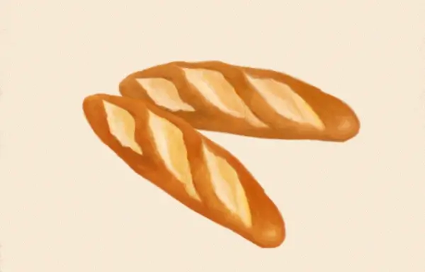洋菓子店ローズ：材料013「フランスパン」B