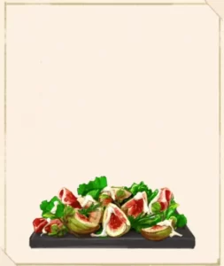 洋菓子店ローズ：図鑑822「イチジクのヨーグルトサラダ」