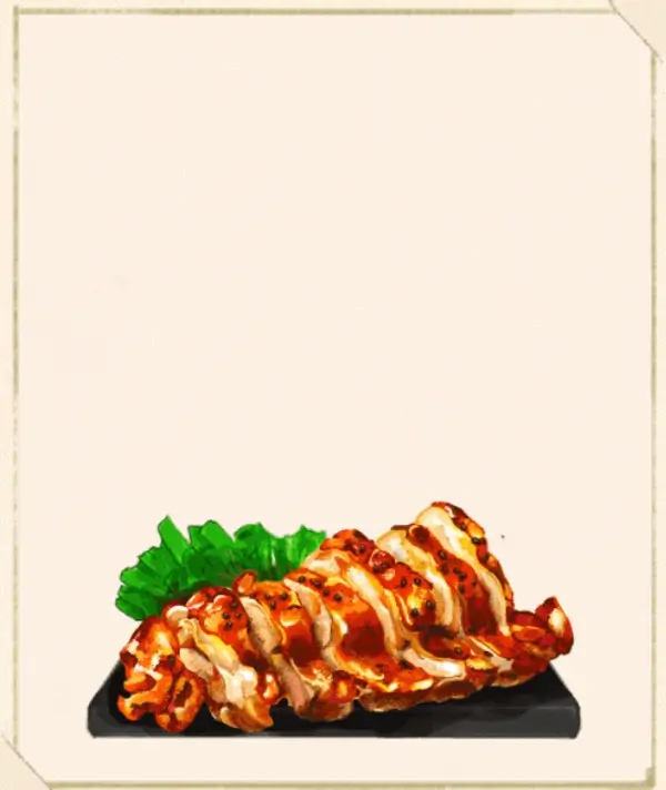 洋菓子店ローズ：図鑑865「鶏のゴマ味噌焼き」