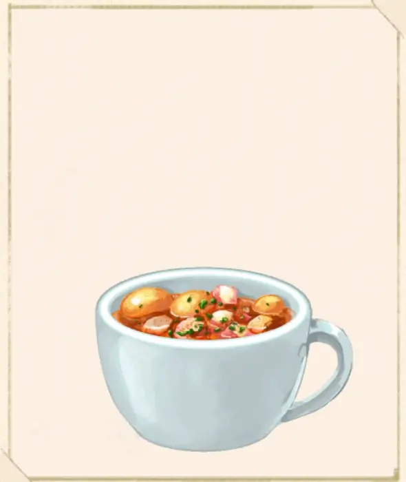 洋菓子店ローズ：図鑑1001_白いんげん豆のスープ