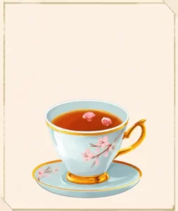 洋菓子店ローズ：図鑑1008_桜の紅茶