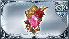 グラブル：盾_SR「ローズクリスタルシールド」