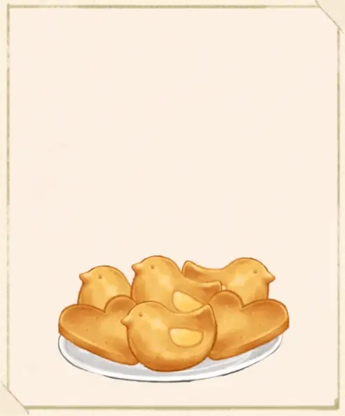 洋菓子店ローズ：変化レシピ074-02_ひよことハート形のクッキー